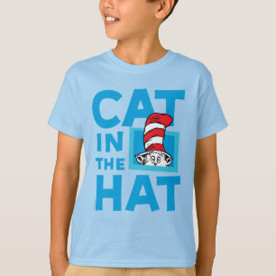 Dr. Seuss De Kat in de Hoed Logo T-shirt