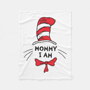 Dr. Seuss De Kat in de Hoed - Mammie ik ben Fleece Deken