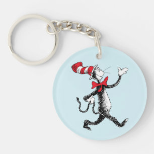 Dr. Seuss De Kat in de Hoed Wandelpad Sleutelhanger