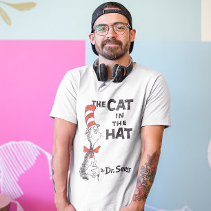 Dr. Seuss   De kat in het Pet boek T-shirt