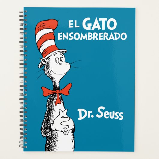 Dr. Seuss De Kat met de Hoed Spaans Planner (Voorkant)