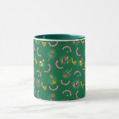 Dr. Seuss| De knuppel| Merry Grinchmas Pattern Mok (Midden)