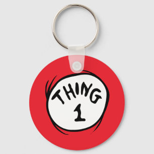 Dr. Seuss Ding 1 Ding 2 - Ding 1 Sleutelhanger