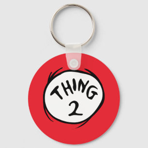 Dr. Seuss Ding 1 Ding 2 - Ding 2 Sleutelhanger