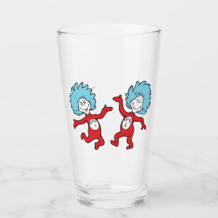 Dr. Seuss Ding 1 en Ding 2 Karakter Glas