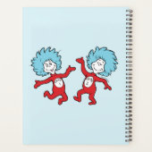 Dr. Seuss Ding 1 en Ding 2 Karakter Planner (Achterkant)