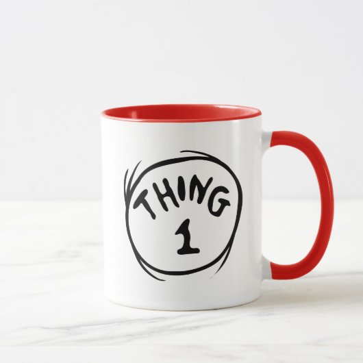 Dr. Seuss | Ding één ding twee - Ding één Mok (Rechts)