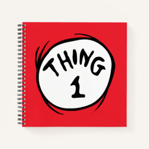 Dr. Seuss Ding Een Ding Twee - Ding Een Notitieboek