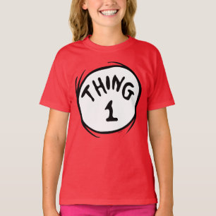 Dr. Seuss Ding Een Ding Twee - Ding Een T-shirt