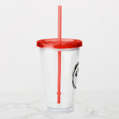 Dr. Seuss | Ding één ding twee - Ding twee Acryl Drinkbeker (Rechts)