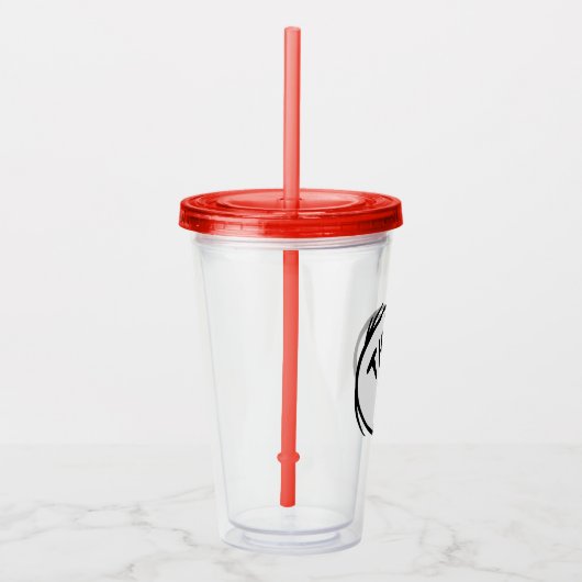 Dr. Seuss | Ding één ding twee - Ding twee Acryl Drinkbeker (Rechts)