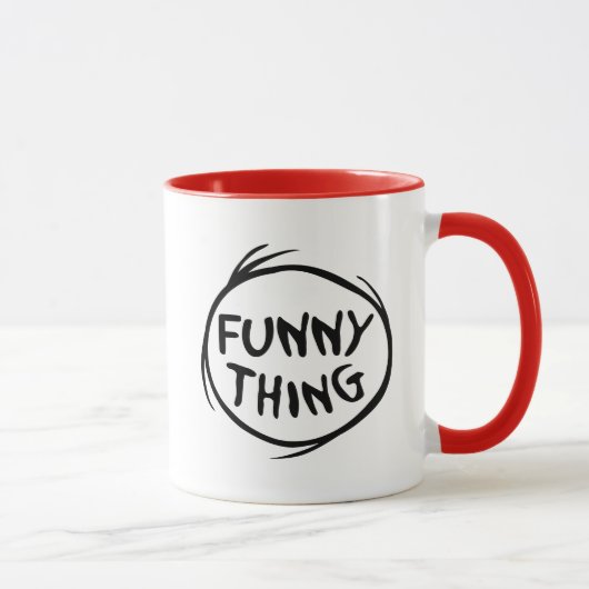 Dr. Seuss | Ding een ding twee - grappig ding Mok (Rechts)