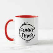 Dr. Seuss | Ding een ding twee - grappig ding Mok (Links)