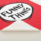 Dr. Seuss | Ding een ding twee - grappig ding Sherpa Deken (3/4)