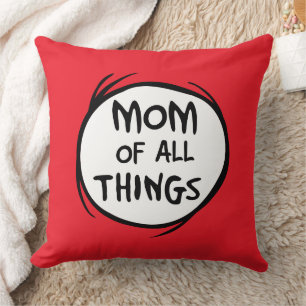 Dr. Seuss Ding Een Ding Twee - Moeder van alle Din Kussen