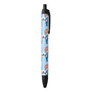 Dr. Seuss   Ding Eén Ding Twee Patriottische Grafi Zwarte Inkt Pen