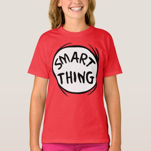 Dr. Seuss | Ding één Ding Twee - Slim Ding T-shirt (Voorkant)