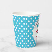 Dr Seuss ding één ding twee | Tweeling Baby shower Papieren Bekers (Rechts)