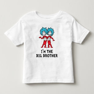 Dr. Seuss Ding Een Ding Twee Tweeling   Grotere Br Kinder Shirts