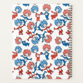 Dr. Seuss | Ding één ding twee US vlag patroon Planner (Achterkant)