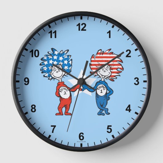 Dr. Seuss | Ding One Thing Two Patriotic Graphic (Voorkant)