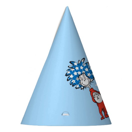 Dr. Seuss | Ding One Thing Two Patriotic Graphic Feesthoedjes (Links)