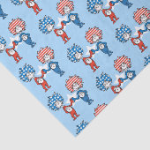 Dr. Seuss | Ding One Thing Two Patriotic Graphic Tissuepapier (Detail)