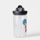 Dr. Seuss | Ding One Thing Two Patriotic Graphic Waterfles (Voorkant)