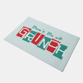 Dr. Seuss | Don't be a Grinch Deurmat (Schuin)