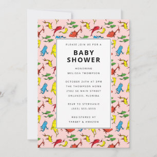 Dr. Seuss - Een vis, twee vissen Roze Baby showe Kaart