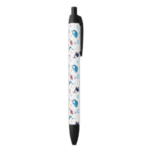 Dr. Seuss Eén Vis Twee Vissen Ster Patroon Zwarte Inkt Pen