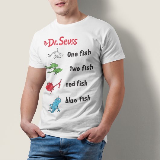 Dr. Seuss | Eén vis van twee - Tri-Blend Shirt