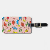 Dr. Seuss | Eén vissoort van twee Bagagelabel (Voorkant horizontaal)