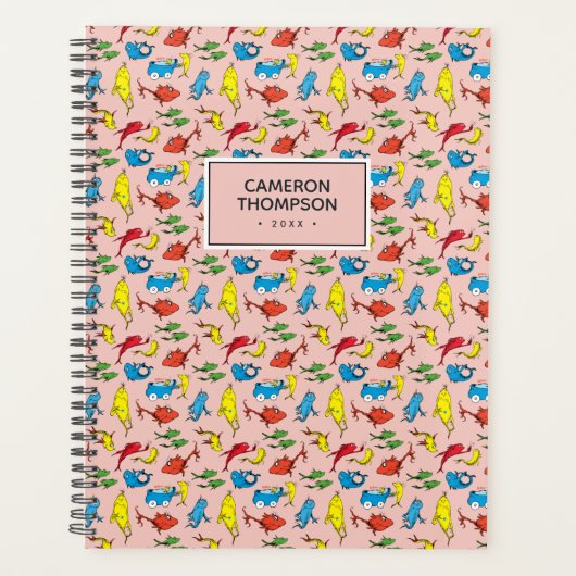 Dr. Seuss | Eén vissoort van twee Planner (Voorkant)