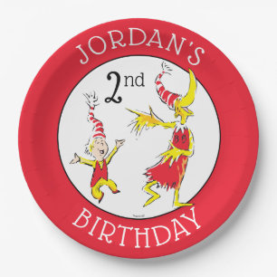 Dr. Seuss Fijne verjaardag voor u Papieren Bordje