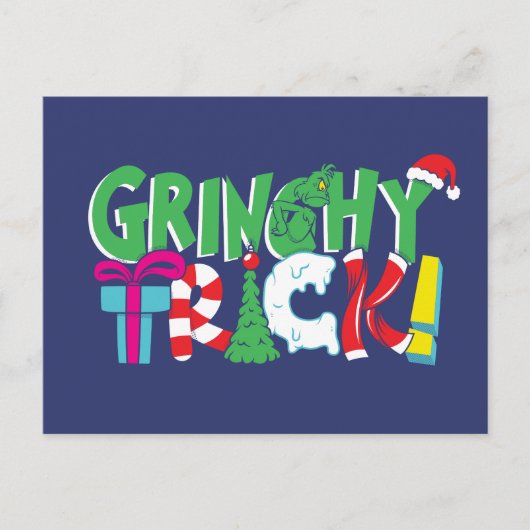 Dr. Seuss | Gemene Grinch streek Briefkaart (Voorkant)