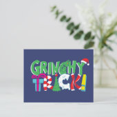 Dr. Seuss | Gemene Grinch streek Briefkaart (Staand voorkant)