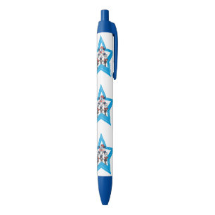 Dr. Seuss Grafische afbeelding van Kleine Katten Zwarte Inkt Pen
