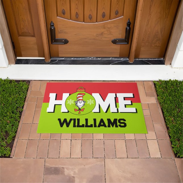 Dr. Seuss | Grinch Classic De kat in het Pet Deurmat (Buiten)