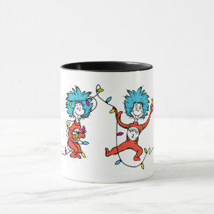 Dr. Seuss Grinch Ding Eén Ding Twee Dansen Mok