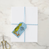 Dr. Seuss | Grinch Étiquette de cadeau d'anniversa (Avec de laficelle)