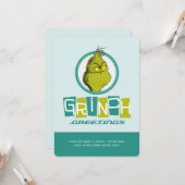 Dr. Seuss | Grinch Greetings Kaart (Voorkant / Achterkant in situ)