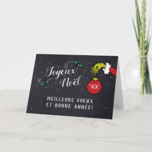 Dr. Seuss   Grinch - Prettig Kerstfeest Feestdagen Kaart