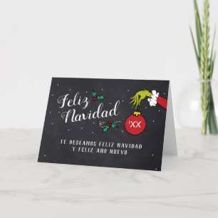Dr. Seuss   Grinch - Prettig Kerstfeest Feestdagen Kaart