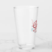 Dr. Seuss | Grinch - Rood en Blauw Script Glas (Rechts)