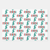 Dr. Seuss | Grinch - rood en groen Inpakpapier Vel (Voorkant)