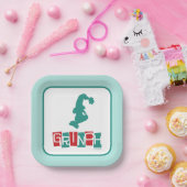 Dr. Seuss | Grinch - rood en groen Papieren Bordje (Feest)