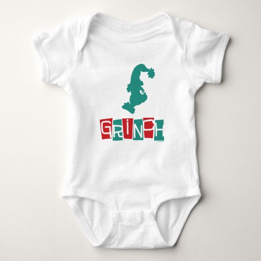 Dr. Seuss | Grinch - rood en groen Romper (Voorkant)