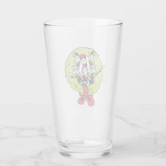 Dr. Seuss | Grinch | Who-ville Christmas Joy Glas (Achterkant)