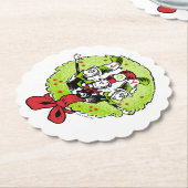 Dr. Seuss | Grinch | Who-ville Christmas Joy Kartonnen Onderzetters (Gekanteld)